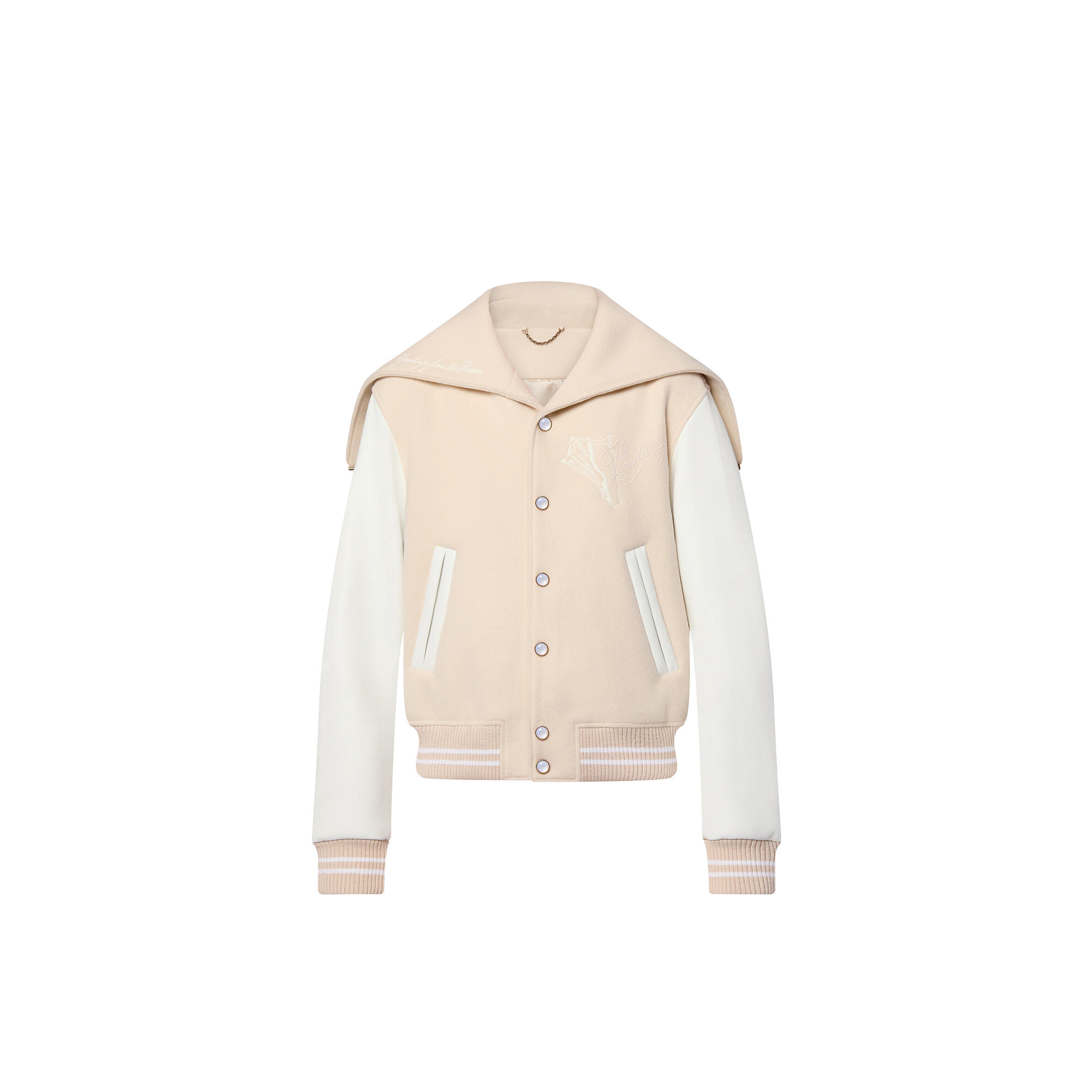 l0vis Vvtt0n calfskin sailor varsity jacket 1afqm5